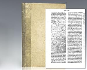 Immagine del venditore per Analytica Posteriora [bound with] Quaestiones super XII libros Metaphysicae Aristotelis. venduto da Raptis Rare Books