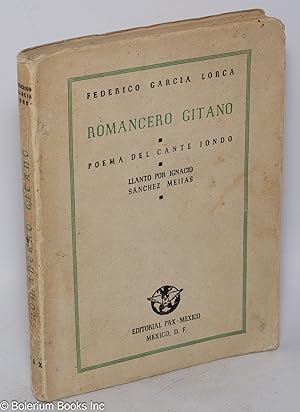 Romancero gitano; poema del cante jondo, llanto por Igancio Sánchez Mejías