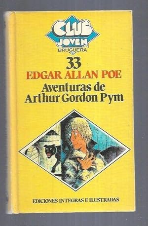 Imagen del vendedor de AVENTURAS DE ARTHUR GORDON PYM a la venta por Desvn del Libro / Desvan del Libro, SL