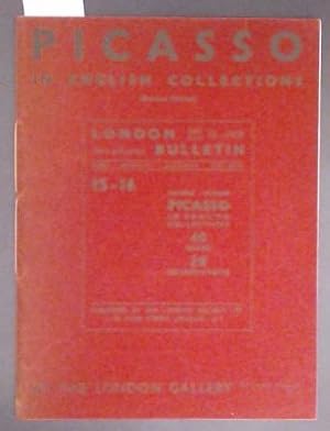 Immagine del venditore per Picasso In English Collections London Bulletin 15-16 venduto da Marcus Campbell Art Books