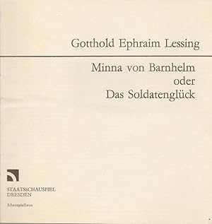 Image du vendeur pour Programmheft Gotthold Ephraim Lessing MINNA VON BARNHELM Premiere 1. November 1986 Schauspielhaus mis en vente par Programmhefte24 Schauspiel und Musiktheater der letzten 150 Jahre