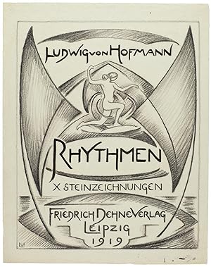 Titelblatt zur 10-Blatt-Folge - Rhythmen 1919.