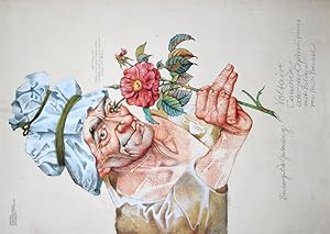 Voltaire Candide oder der Optimismus mit Bildern von Michael Mathias Prechtl. Büchergilde Gutenbe...