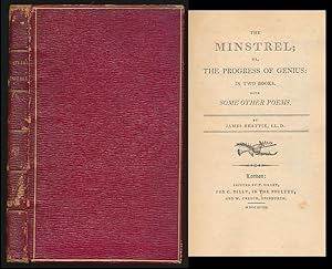 The Minstrel; or, the progress of genius: in two books. [Erstausgabe.]