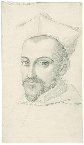 Seller image for Kardinal Odoardus Farnesius, Brustbild nach links; nach dem Gem�lde, Doppelbildnis mit Alexander Farnese, eines unbekannten Meisters, in der Kirche Il Ges�, Rom. for sale by Galerie Joseph Fach GmbH