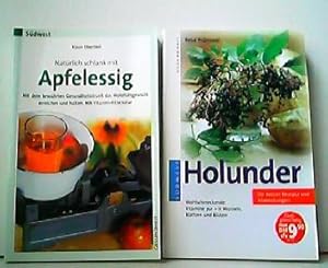 Bild des Verkufers fr Konvolut aus 2 Bnden der Reihe: Sdwest Gesundheit. 1. Holunder - Wohlschmeckende Vitamine pur - in Wurzeln, Blttern und Blten. Die besten Rezepte und Anwendungen. 2. Natrlich schlank mit Apfelessig - Mit dem bewhrten Gesundheitstrunk das Wohlfhlgewicht erreichen und halten. Mit Vitamin-Fitnesskur. zum Verkauf von Antiquariat Kirchheim