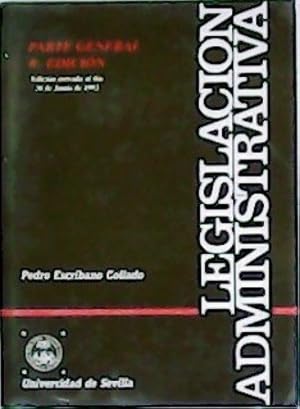 Image du vendeur pour Legislacin administrativa. Parte general mis en vente par Librera y Editorial Renacimiento, S.A.