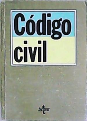 Image du vendeur pour Cdigo Civil. mis en vente par Librera y Editorial Renacimiento, S.A.