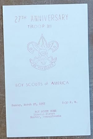 27th Anniversary Troop 311 - Boy Scouts of America (Exeter, PA)