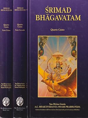 Bild des Verkufers fr Srimad Bha Gavatam Quarto canto parte prima, seconda e terza 3 voll. zum Verkauf von Librodifaccia