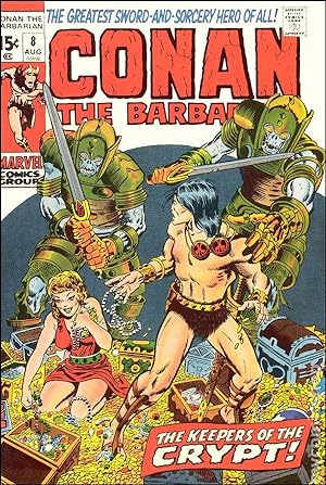 Marvel Comics Group's "Conan The Barbarian" 21 issues; Numbers 8, 9, 17, 19, 32, 36, 37, 39, 43, ...