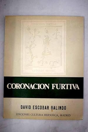 Bild des Verkufers fr Coronacin furtiva zum Verkauf von Alcan Libros