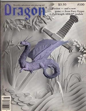 Dragon: Monthly Adventure Role-Playing Aid #100. August 1985