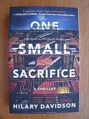 Seller image for One Small Sacrifice for sale by Scene of the Crime, ABAC, IOBA