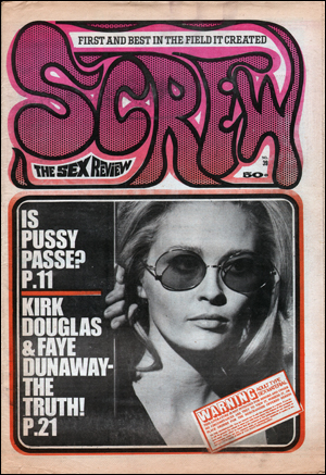 Seller image for Screw : The Sex Review, Vol. 1, No. 39 (December 1, 1969) for sale by Specific Object / David Platzker