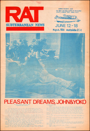 Imagen del vendedor de RAT : Subterranean News, Vol. 2, No. 12 (June 12 - 18, 1969) a la venta por Specific Object / David Platzker