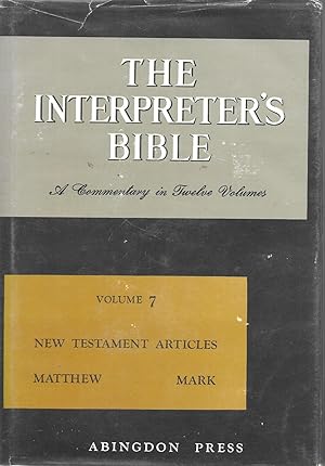 The Interpreter's Bible: Volume 7