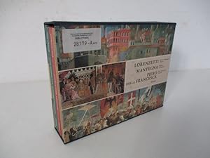 Seller image for Ambrogio Lorenzetti. Andrea Mantegna. Piero della Francesca. (3 Bde / 3 vol. set) for sale by Antiquariat Bookfarm