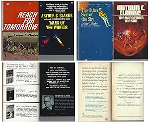 Bild des Verkufers fr ARTHUR C. CLARKE" COLLECTIONS: Reach for Tomorrow / Tales of Ten Worlds / The Other Side of the Sky / The Wind from the Sun zum Verkauf von John McCormick