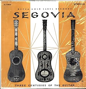 Seller image for Three Centuries of the Guitar (CLASSICAL INSTRUMENTAL VINYL LP) for sale by Cat's Curiosities