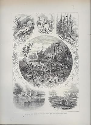 Seller image for Scenes On The North Branch Of The Susquehanna, Illustration for sale by Legacy Books II