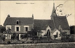 Bild des Verkufers fr Ansichtskarte / Postkarte Veuves Loir et Cher, Lglise zum Verkauf von akpool GmbH