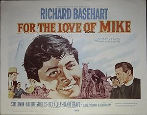 Bild des Verkufers fr For the Love of Mike Lobby Title Card zum Verkauf von AcornBooksNH