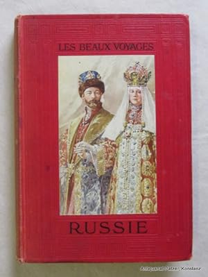 Russie. Vincennes, Les Arts Graphiques, 1912. Mit ornamentalem Titel, 1 Karte, 12 Farbtafeln u. 2...