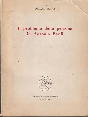 Il problema della persona in Antonio Banfi