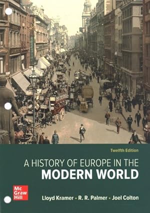 Bild des Verkufers fr History of Europe in the Modern World + Connect Access Card zum Verkauf von GreatBookPrices