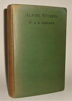 Seller image for Alpine Studies for sale by Azarat Books