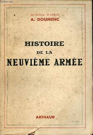 Image du vendeur pour Histoire de la neuvime arme. mis en vente par Le-Livre