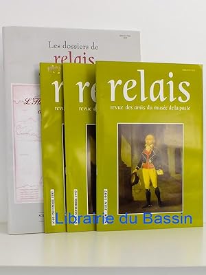 Imagen del vendedor de Relais Revue des amis du Muse de La Poste Numros 58, 59, Supplment au n59 et 60 a la venta por Librairie du Bassin