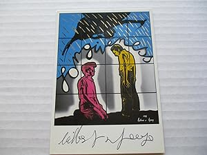 Gilbert and George Forgiveness 1982 Konig postcard Serie 91 #4/10 (signed by Gilbert and George o...