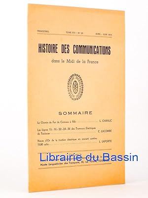 Histoire des communications dans le Midi de la France n°59