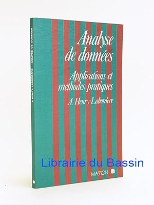 Seller image for Analyse de donnes Applications et mthodes pratiques for sale by Librairie du Bassin