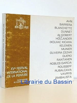 Image du vendeur pour XVe festival international de la peinture 1983 mis en vente par Librairie du Bassin