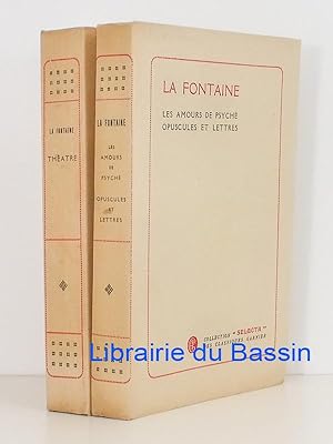 Imagen del vendedor de Lot de 2 titres Les Amours de Psych - Opuscules et lettres ; Thtre a la venta por Librairie du Bassin