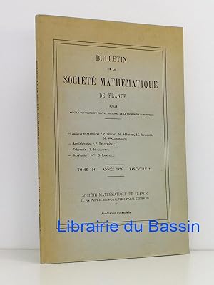 Image du vendeur pour Bulletin de la Socit Mathmatique de France Tome 104 Fascicule 2 mis en vente par Librairie du Bassin