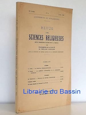 Revue des Sciences Religieuses n°2 Avril 1958 Le pontifical romano-germanique