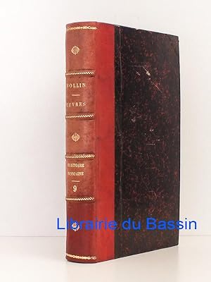 Seller image for Histoire romaine depuis la Fondation de Rome jusqu' la bataille d'Actium, Tome IX for sale by Librairie du Bassin