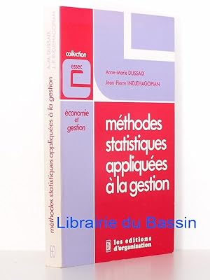 Image du vendeur pour Mthodes statistiques appliques  la gestion mis en vente par Librairie du Bassin
