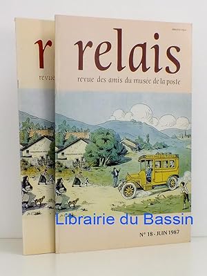 Imagen del vendedor de Relais Revue des amis du Muse de La Poste Numros 18 et 19 a la venta por Librairie du Bassin