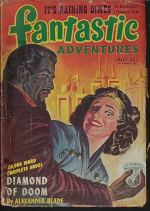 Imagen del vendedor de FANTASTIC ADVENTURES: July 1945 a la venta por Books from the Crypt