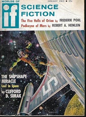 Immagine del venditore per IF Science Fiction: January, Jan. 1963 ("Podkayne of Mars") venduto da Books from the Crypt