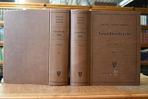 Immagine del venditore per Grundbuchrecht. Kommentar zur Grundbuchordnung unter Bercksichtigung des Rechts der Lnder der Bundesrepublik und Westberlins. Bd. I-III. venduto da Gppinger Antiquariat