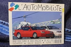 L'Automobiliste N° 74 - Novembre Décembre 1987