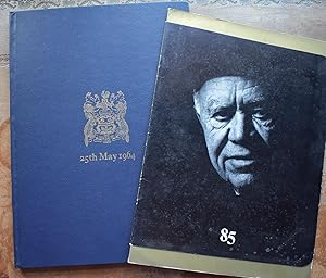 A record of the dinner in honour of the eighty-fifth birthday of The Rt. Hon. Lord Beaverbrook gi...