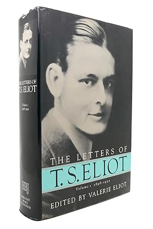 Seller image for LETTERS OF T. S. ELIOT, VOL. 1 1898-1922 for sale by Rare Book Cellar