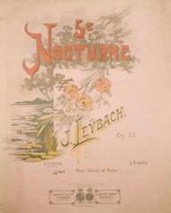 Seller image for 5e Nocturne, Op.52, Piano Solo for sale by Austin Sherlaw-Johnson, Secondhand Music